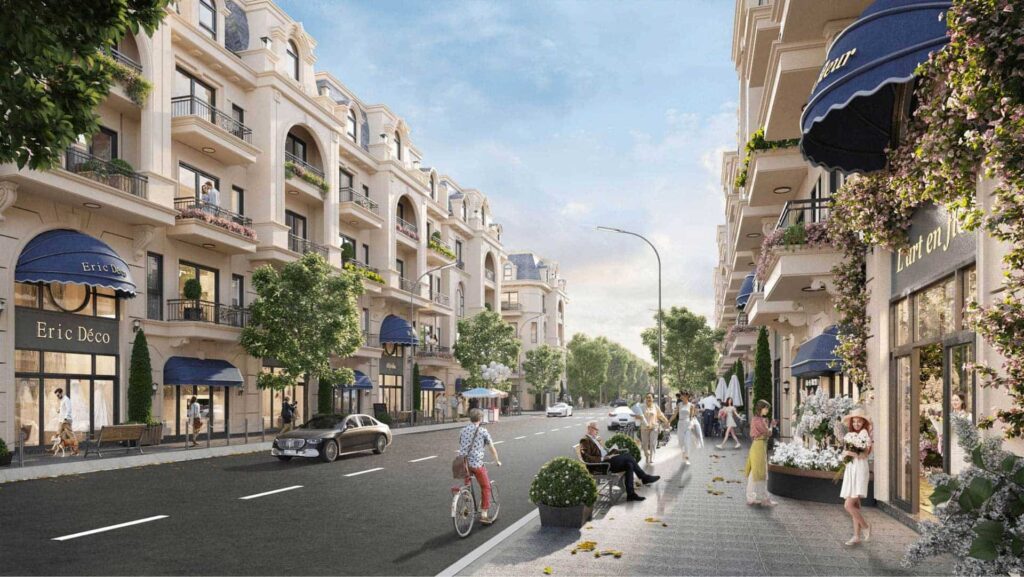 Giá cho thuê shophouse Sun Bắc Ninh dự báo lợi nhuận 2025–2030